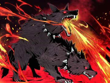 Cerberus, hound of hell