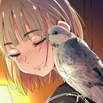 b09 · beak to her cheek take 002